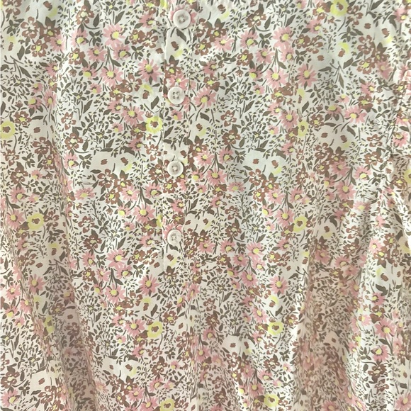 Nation LTD Floral Print Blouse - Pink and Yellow - Picture 3 of 5